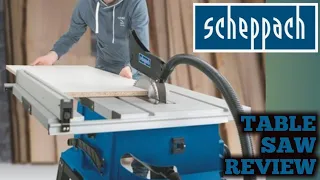 Looking at the Scheppach table saw