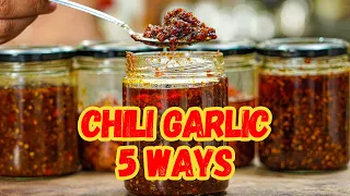 CHILI GARLIC 5 WAYS | Ninong Ry