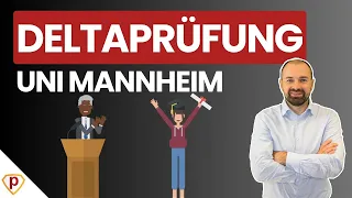 Das musst du können! Aufgaben in der Deltaprüfung Uni Mannheim 2024