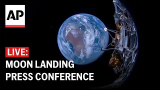 LIVE: Press conference for first U.S. moon landing in over 50 years