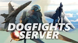 Dogfight server Gameplay | DCS | Digital Combat Simulator | 4K