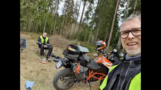 TET Sweden 2021, KTM 1290 SAR and Honda Africa Twin DCT, Part 1