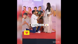 Rose Day special Guru Randhawa & Saiee Manjrekare Kuch khattaa Ho Jaay Movie eventकी मस्ती#viral#yt