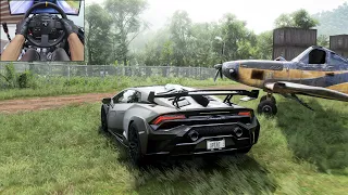 Lamborghini Huracán STO - Forza Horizon 5 | Thrustmaster TX