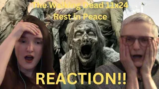 The Walking Dead Season 11 Episode 24 "Rest in Peace" REACTION!!