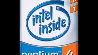 Intel logos with Windows sounds