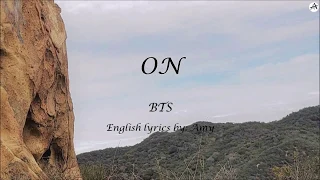 ON - English KARAOKE - BTS