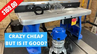 Best Budget Router Option?  || Kobalt Router and Table Combo K11RTA-03 || Lets Check It Out!!