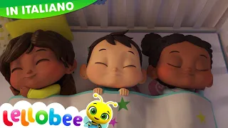 Ninna Nanna Ninna Oh | Lellobee in Italiano | Cartoni animati e canzoni per bambini
