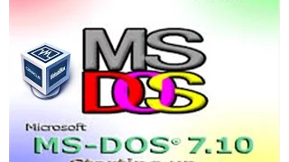 How to install MS-DOS 7.1 in Virtualbox