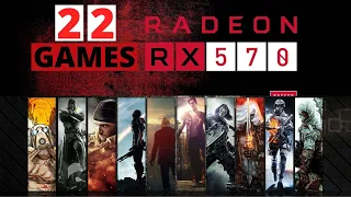 RX 570 Tested in 22 Games in 2021| High Settings 1080p | Ryzen 5 3600