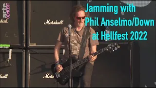 Jamming with Phil Anselmo and Down at Hellfest 2022
