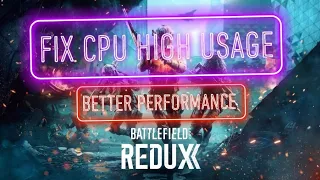 How to fix Battlefield 2042 High CPU usage and bottleneck and get better performance EASY METHOD 🔥