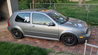 MK4 GTI Stainless Steel Exhaust Build is complete - time for a test drive