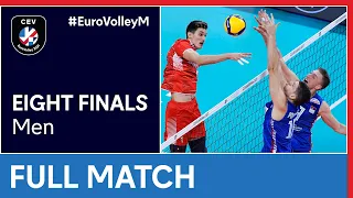 Serbia vs. Turkey - CEV EuroVolley 2021 Men | Eight Finals