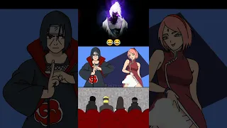 Naruto squad reaction on itachi 😂😂