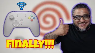 FINALLY!!! NEW Sega Dreamcast WIRELESS controller from RETRO FIGHTERS!!