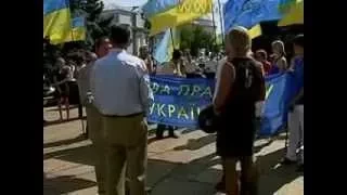 Ігор Шевченко - ініціатор свята "День Прапора" 2007 рік