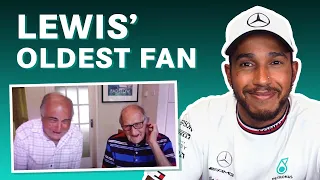 Lewis Hamilton Meets His Oldest Fan! 👏