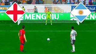 England vs Argentina / Kane vs Messi / Penalty Shootout / World Cup Final / FIFA 23 Next Gen 4K