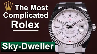 Rolex Sky-Dweller Steel White Dial Review & Unboxing (326934)