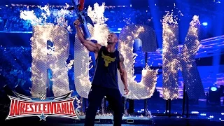 The Rock returned to WWE: WrestleMania 32 on WWE Network