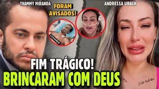 TRÁGICO: THAMMY MIRANDA E ANDRESSA URACH BRlNCARAM COM DEUS, É ISSO QUE ACONTECE COM QUEM FAZ ISSO!