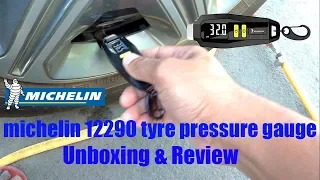 Hindi || Michelin 12290 tyres pressure gauges unboxing and review