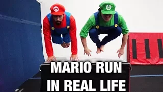 MARIO RUN OBSTACLE COURSE (AT TRAMPOLINE PARK)