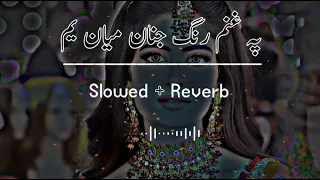 Pa Ghanam Rang Janan Mayan Yam (Slowed+Reverb) Pashto Song | Sad Song | Lofi Song | New Song 2022