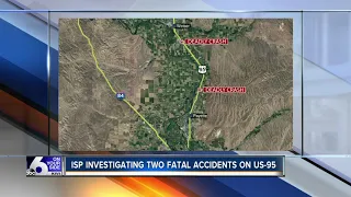 ISP investigating US-95 fatality crashes