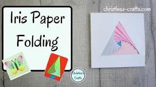 HOW TO DO IRIS PAPER FOLDING - For Cards, Artwork, Scrapbooking and other Craft Projects