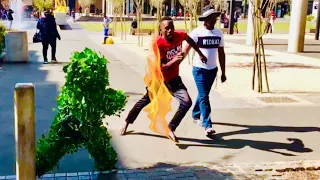 RUN for Your Life - Bushman Prank | Scaring People