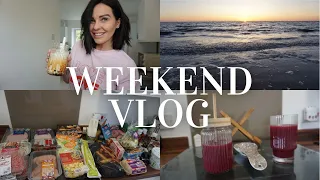 WEEKEND VLOG IN THE LIFE OF A MENTAL HEALTH NURSING STUDENT: beach day, dissertation, essay, Sundays