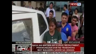 QRT: 2 sangkot umano sa illegal recruitment, arestado sa entrapment operation