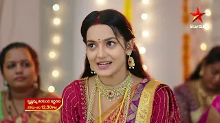 Krishnamma Kalipindi iddarini-Promo |2nd Sep 2023 | StarMaa Serials | Mon-Sat at 12.30 pm | StarMaa