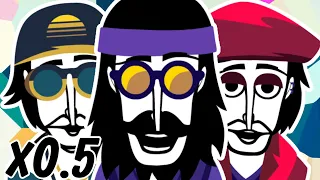 Incredibox The Last Day all sounds slowed down