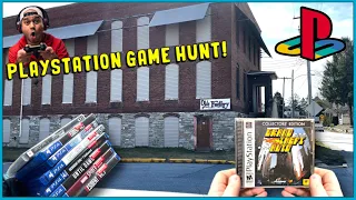 30 Minutes of Antique Mall Game Hunt MAYHEM! || Playstation Game Hunting