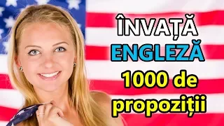 🇷🇴 🇺🇸 1000 Propoziții în Engleză în 20 Zile - Ziua 1