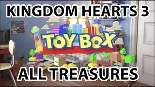 [KH3 ] Toy Box - All Treasures