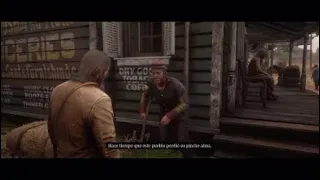 Red Dead Redemption 2: the old one-legged ex-confederate soldier remember Arthur Morgan