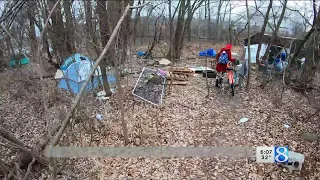 Hidden homeless taking up banks of the Grand