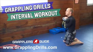 Grappling Drill Interval Workout w/ Equipment - Passing Movements by Jason Scully