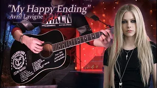 Avril Lavigne - My Happy Ending | Acoustic guitar cover/tutorial | Play along chords