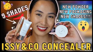 🚨 ISSY&CO NEW Concealer + Radiant Powder REVIEW & WEAR TEST | BRUH 9 SHADES?! I mean C’MON! 👏🏽