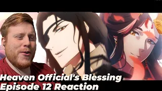 HEAVEN OFFICIAL'S BLESSING EPISODE 12 REACTION | (TIAN GUAN CI FU)