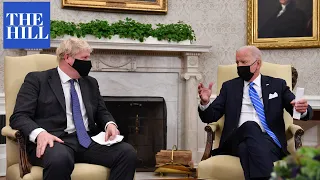 President Biden hosts Britsh Prime Minister Boris Johnson at the White House