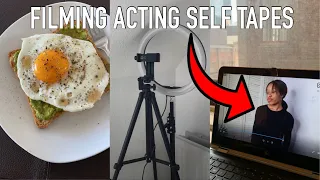 FILMING ACTING SELF TAPES | mini vlog | day in the life of an actor