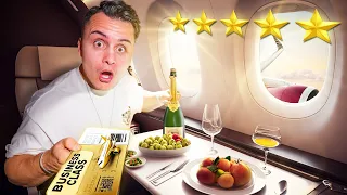 Ich teste für 450€ die BESTE BUSINESS CLASS der WELT