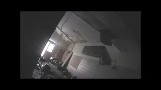 Scary moment while exploring abandoned school